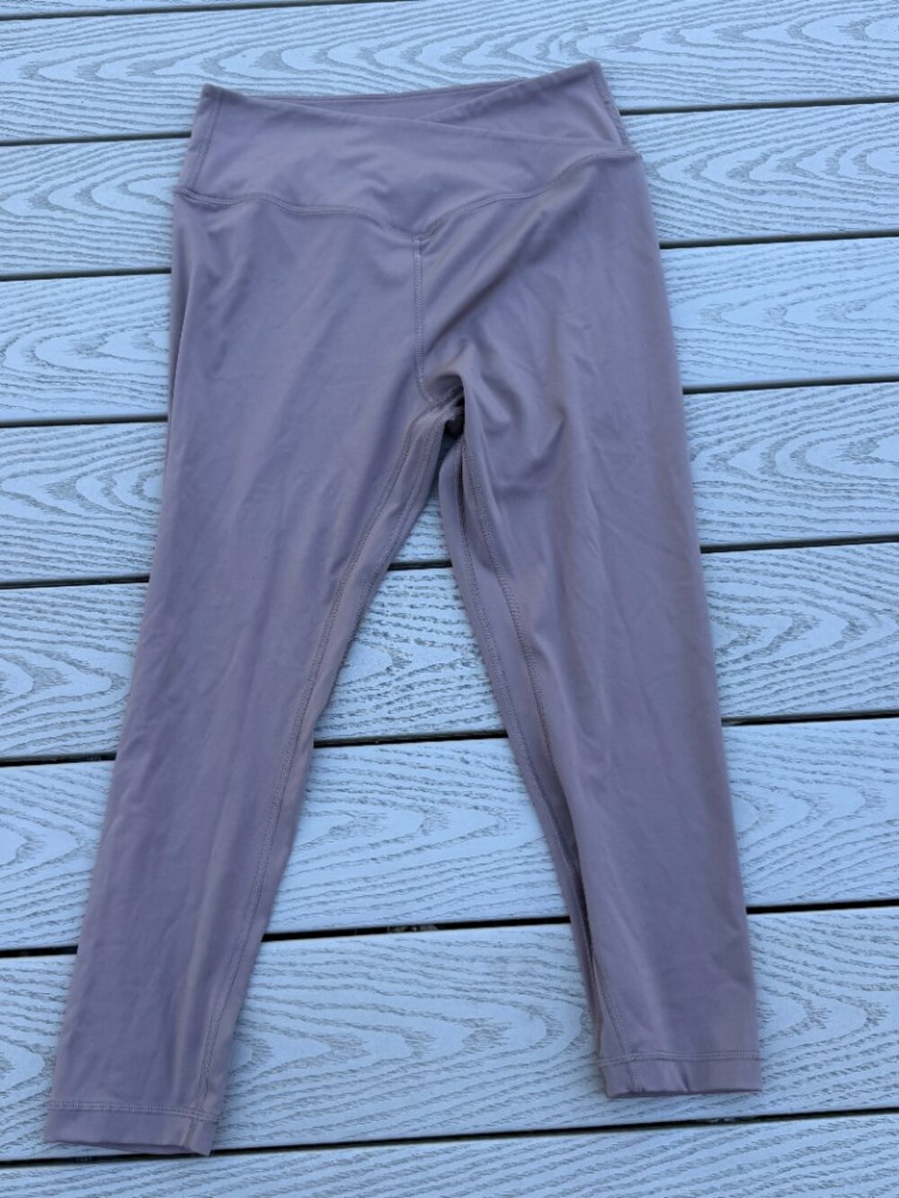 Victoria’s Secret Pull On Legging Pants Size 16 High Waisted Tan Beige